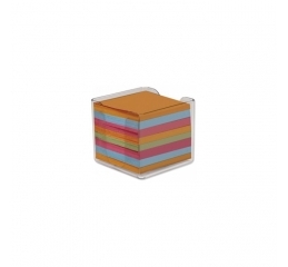 Κύβος με πολύχρωμα χαρτιά
